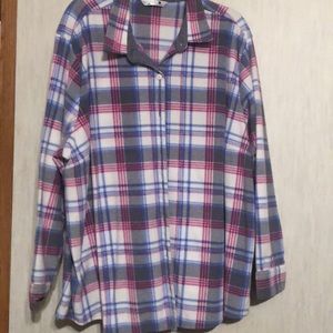 Western look button down shirt